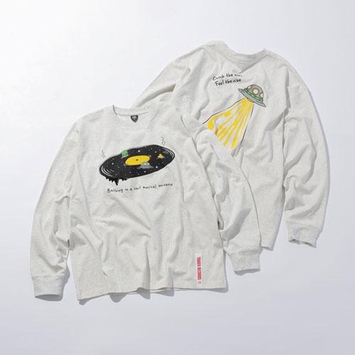 TOWER RECORDS × niko and ... ロンT ライトグレー Lサイズ Appar...