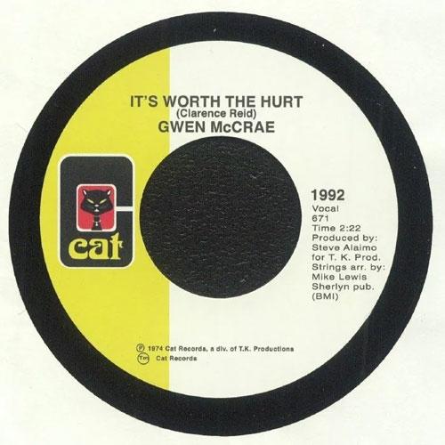 Gwen McCrae 90% Of Me Is You / It's Worth The Hurt...