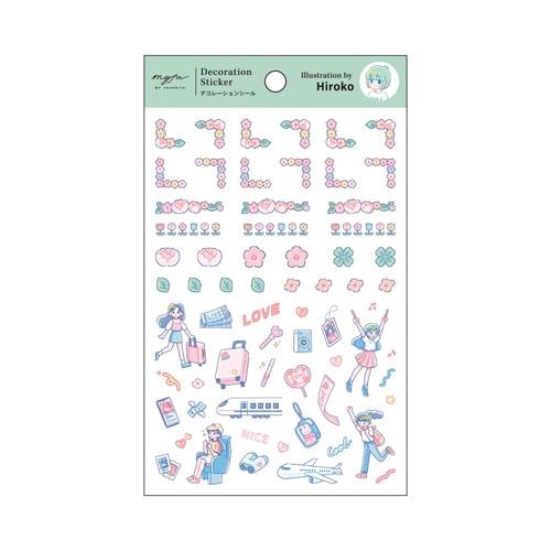 Myfa デコレーションシール クリエイターコラボ ヒロコ Accessories