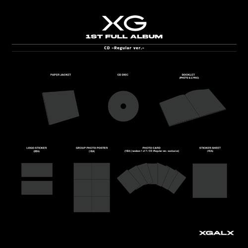 XG THE CORE - 核 ［CD+BOOKLET+LOGO STICKER+GROUP PHO...
