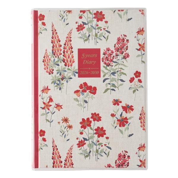 2026年1月始まり PAGEM by NOLTY ペイジェムメモリー5年連用(日記)A5ローラアシ...