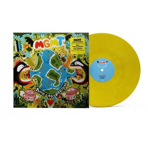 MGMT Time To Pretend＜Banana Yellow Vinyl＞ LP