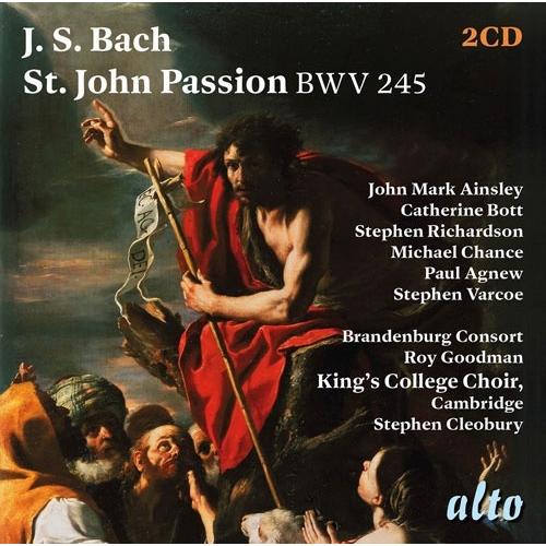 スティーヴン・クレオバリー J.S.バッハ: ヨハネ受難曲 BWV.245 CD-R