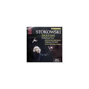 レオポルド ストコフスキー Brahms, Mendelssohn / Stokowski, National PO CD