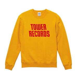 タワレコ スウェット イエロー Lサイズ Apparel