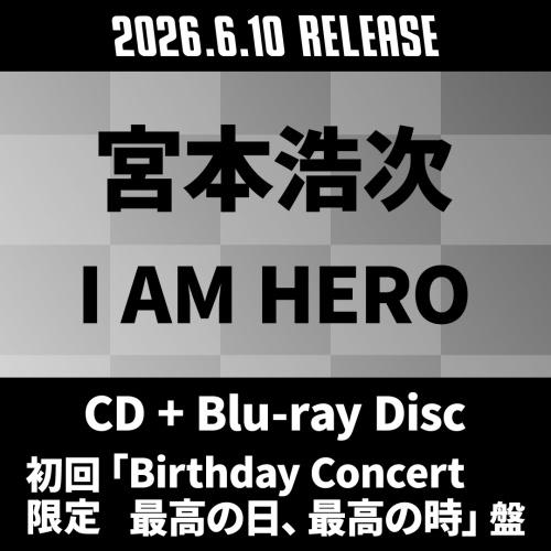 宮本浩次 I AM HERO ［CD+Blu-ray Disc］＜初回限定「Birthday Con...