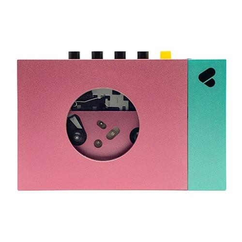 We Are Rewind WE 001 Bluetooth カセットプレーヤー/ピンク Acces...