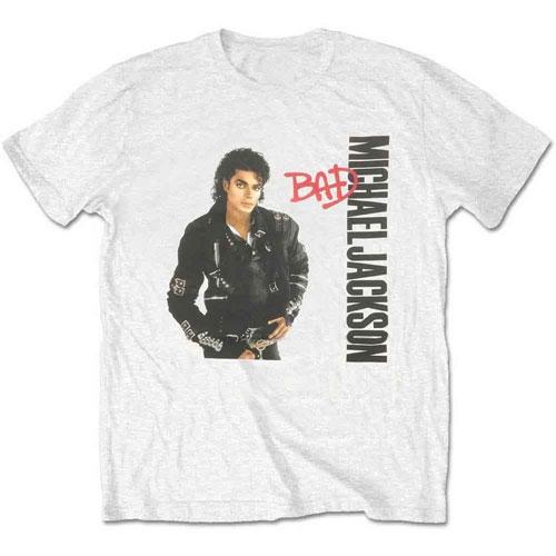 Michael Jackson Michael Jackson Bad Tシャツ(White) Lサ...