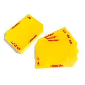タワレコ CDインデックスプレート イエロー Accessories