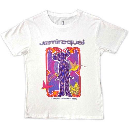 Jamiroquai Jamiroquai Emergency White Tシャツ Lサイズ Ap...