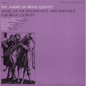 アメリカン・ブラス・クインテット Music of the Renaissance and Baro...