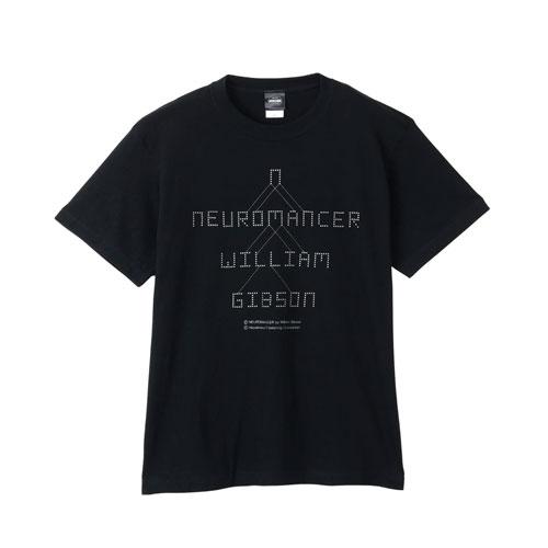 Tシャツ ウィリアム・ギブスン ニューロマンサー ブラック/シルバー M Apparel