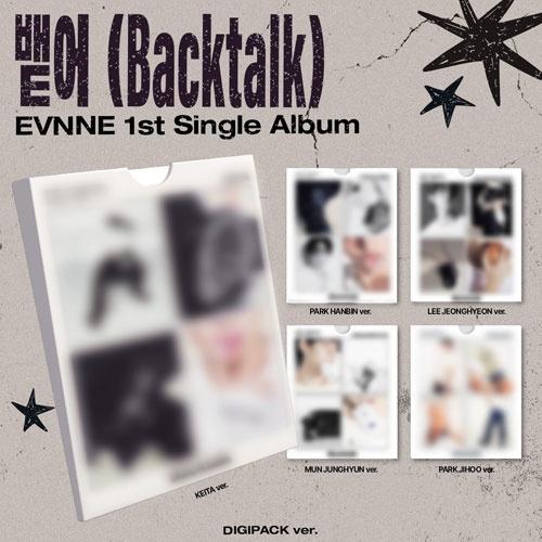 EVNNE Backtalk: 1st Single (DIGIPACK Ver.)(ランダムバージ...