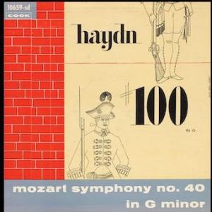 ウィリス・ペイジ ハイドン: 交響曲第100番、モーツァルト: 交響曲第40番 CD-R