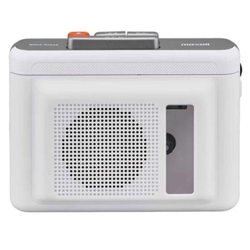 マクセル スピーカー付きBluetooth対応ポータブルカセットプレーヤー MXCP-P100SWH...