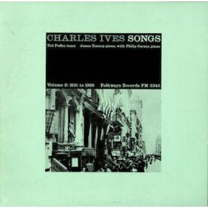 テッド・パファー チャールズ・アイヴス・ソングズ Vol.2 - 1915-1925 CD-R