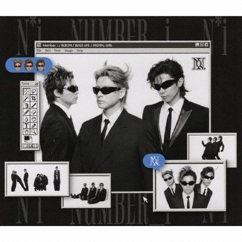 Number_i REBON/BUGS LIFE/DIGITAL GIRL ［CD+DVD］＜初回限...