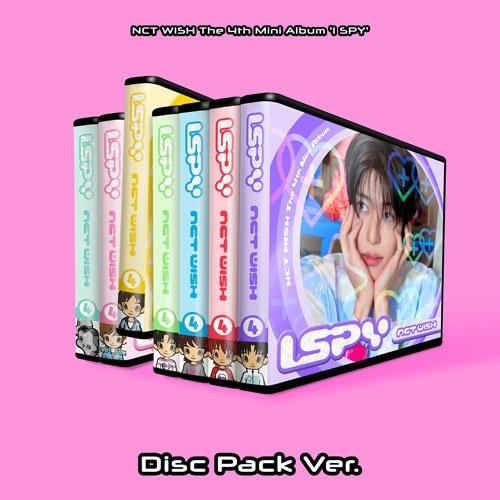 NCT WISH I SPY: 4th Mini Album (Disc Pack Ver.)(ラン...