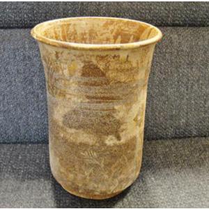 送料無料 ◇ 工芸品 陶磁器 桜壷 山本潯陽 幅210×奥行148×高さ235mm 桜