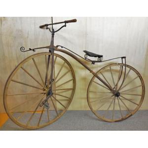 アンティーク ◆ ミショー型 木製 自転車 ◆...の詳細画像1