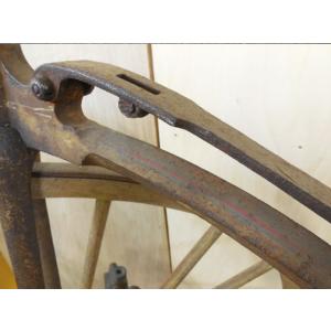 アンティーク ◆ ミショー型 木製 自転車 ◆...の詳細画像5