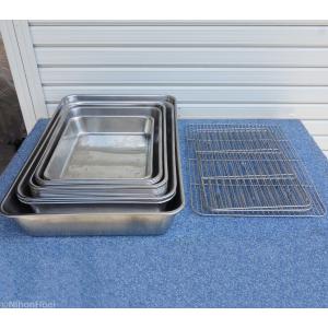 YUKIWA（ユキワ） 送料無料 ◇ ステンレス 角型 キッチンポット 深型 4