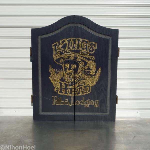 KINGS HEAD ソフトダーツ ◆ 幅534×奥行80×高さ636mm 木製 ダーツボード AC...