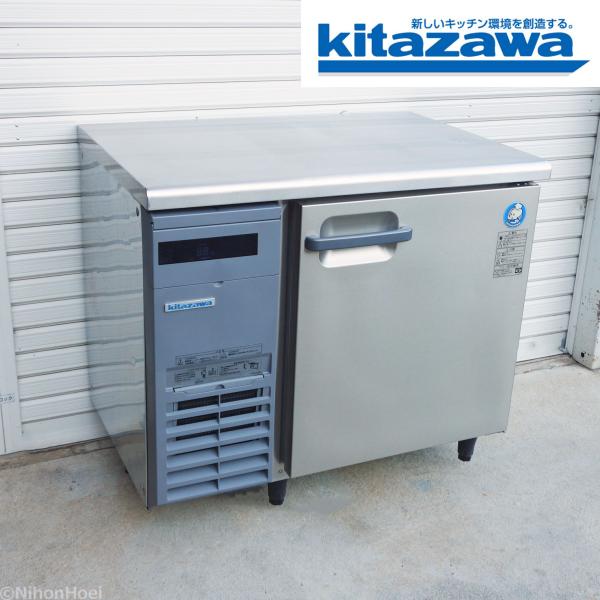 キタザワ/フクシマ ◆ 幅900×奥行600×高さ800mm 1ドア 154L KLCC-090RM...