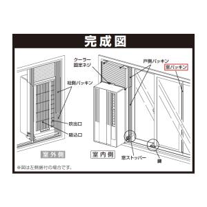 コロナ ウインドエアコン用 窓パッキン 771615の詳細画像5