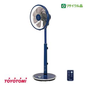 ((リサイクル品)) トヨトミ　扇風機　ハイポジション　FS-D30MHR (A)　ブルー｜towngas