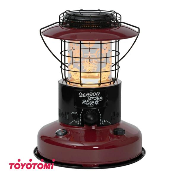 トヨトミ　対流形 石油 ストーブ　豊臣モデル　RL-SE2524 (R)　レッド