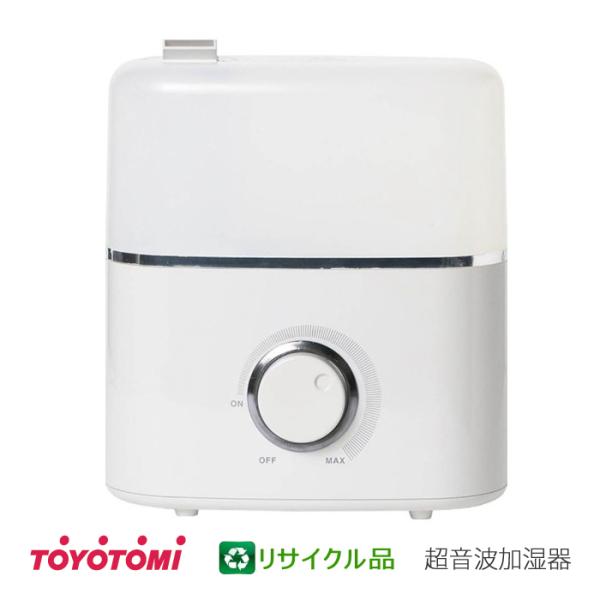 ((リサイクル品)) トヨトミ　超音波 加湿器　TUH-N35 (W)　シャルドネホワイト