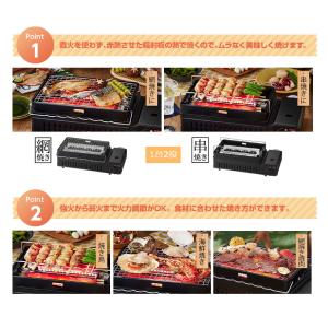 Iwatani カセットガスの炉ばた焼器 炙り...の詳細画像2