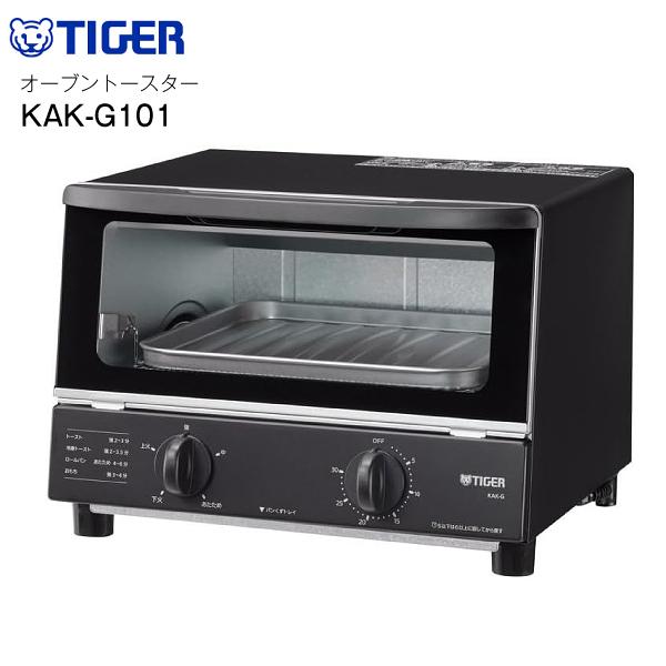 KAK-G101K タイガー オーブントースター やきたて 旨パントースター ワイド庫内 幅約26c...