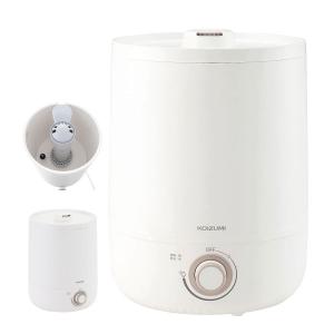 KHM-2319/W コイズミ　超音波式加湿器　超音波加湿器 アロマ対応　加湿量230ml　据置タイプ KOIZUMI　ホワイト　KHM-2319W