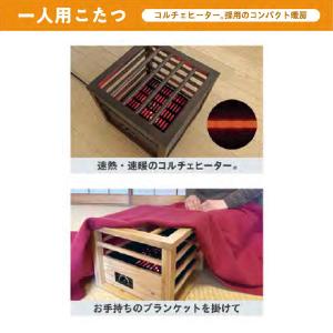 MPQ-100(B) こたつ用ヒーター 一人用...の詳細画像1