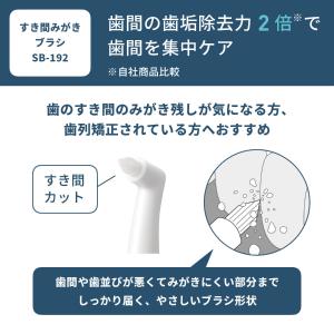 オムロン 電動歯ブラシ HT-B304-W 軽...の詳細画像4