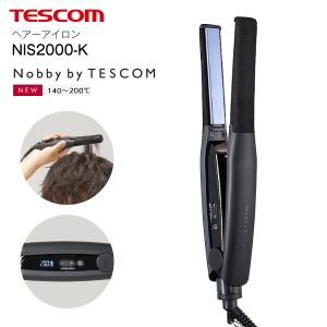 Nobby by TESCOM ノビー バイ テスコム TESCOM プロフェッショナル ヘアーアイロン ブラック NIS2000-K