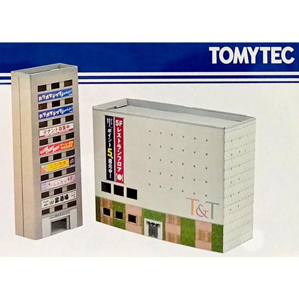 雑居ビル・百貨店 ペーパーストラクチャー 紙製建物 エコラクチャー ジオコレ Nゲージ 1/150ス...