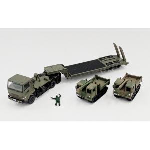 いすゞギガ　４軸低床家畜運搬トラック　べこ車　トラックコレクション トミーテック トラックコレクション 1/150 家畜運搬車セットA 畜産