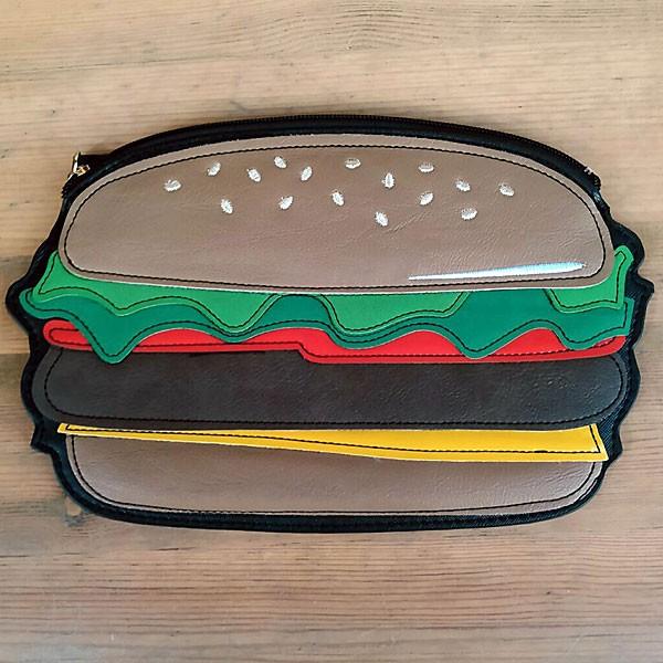 クラッチバッグ ハンバーガー