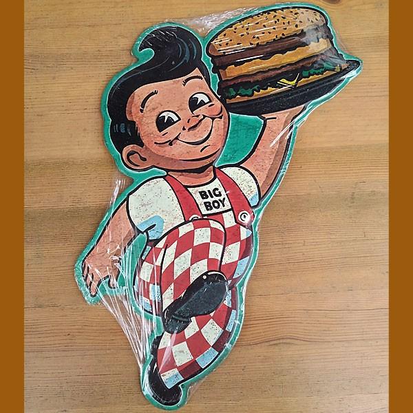 BIG BOY TIN PLATE ビッグボーイ エンボス ブリキ 看板