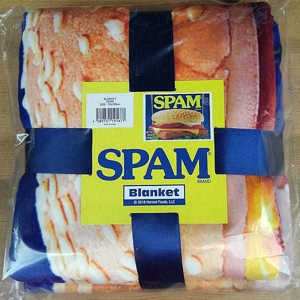 SPAM BLANKET SPAM CAN スパム ブランケット スパム缶