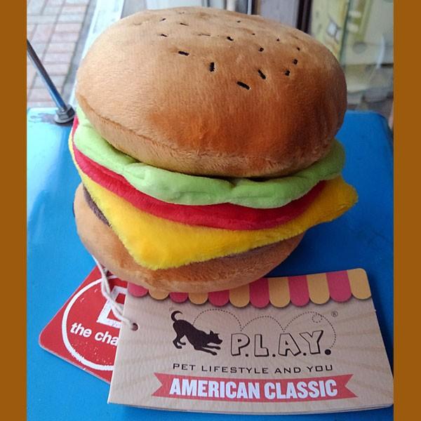 P.L.A.Y アメリカンクラシック ハンバーガー ペットトイ