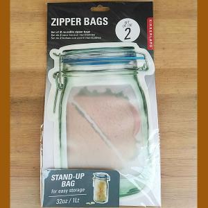 Zipper Bags “L set of 2”★ジッパーバ...