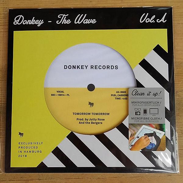 DONKEY VINYL CLEANER THE WAVE レコード型クロスクリーナー