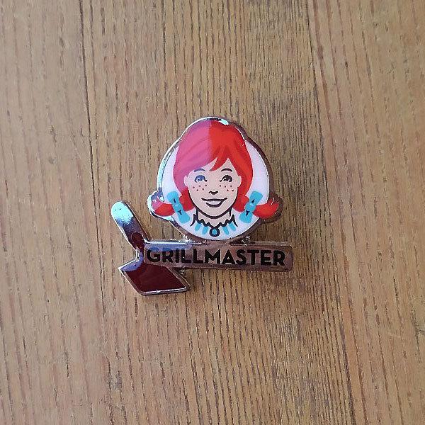 Wendy's PINS GRILLMASTER ウェンディーズ ピンズ