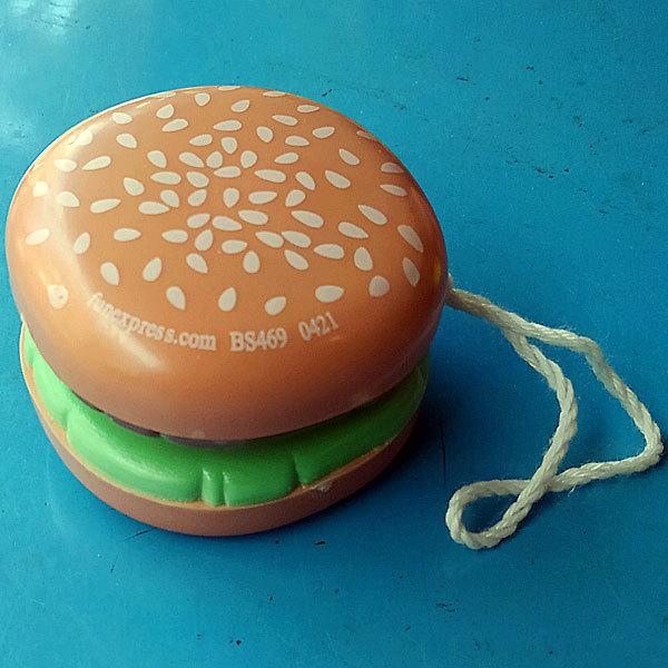 ハンバーガー　ヨーヨー