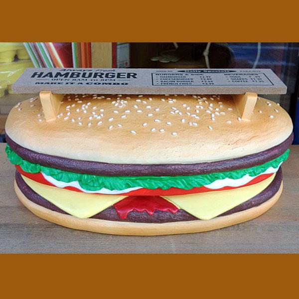 RESIN SHELF HAMBURGER レジン シェルフ ハンバーガー