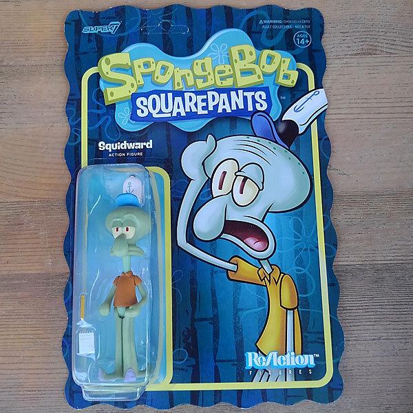 SUPER7 SpongeBob SQUAREPANTS Re Action Figures Squ...